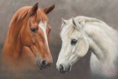 Whisper and Chicago detailed pastel