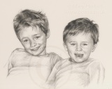 Brothers pencil sketch